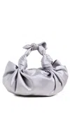 Nla Knot Bag Silver In Silver
