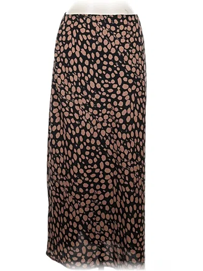 Pre-owned Nlt Casual Skirt In Brown