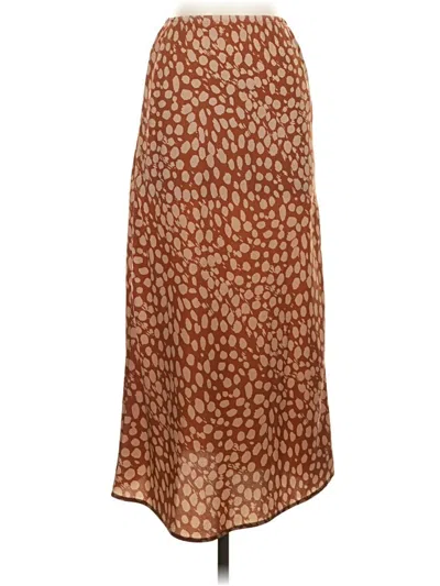 Pre-owned Nlt Casual Skirt In Brown