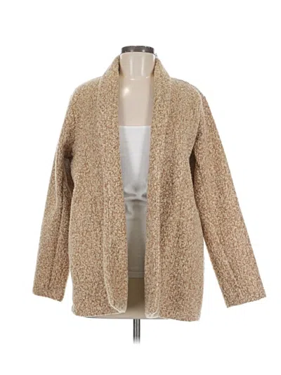 Pre-owned Nlt Faux Fur Jacket In Brown