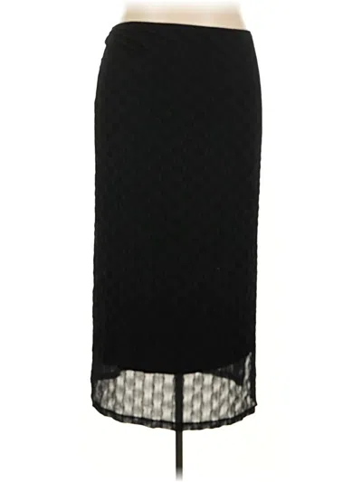Pre-owned Nlt Formal Skirt In Black