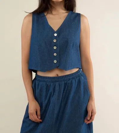 Nlt Laney Vest In Blue