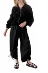 Nlt Milo Lantern Pull On Pants In Black In Black