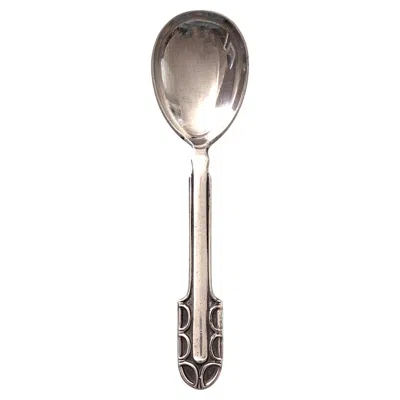 Pre-owned N.m Thune Antique Art Deco Norwegian 830 Silver Spoon By N.m. Thune, Circa 1920 In Multi