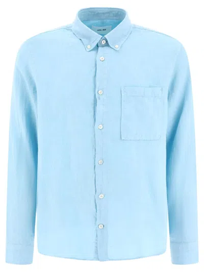 Nn.07 "arne" Shirt In Blue