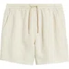 Nn07 1454 Gregor Linen Drawstring Shorts