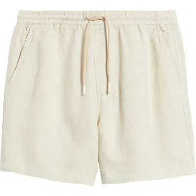 Nn07 1454 Gregor Linen Drawstring Shorts