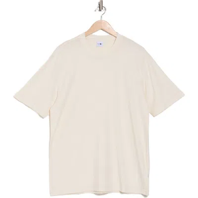Nn07 Adam 3266 Linen & Cotton T-shirt In Oat