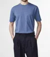 Nn07 Adam Casual Pima Tee In Bering Sea In Multi
