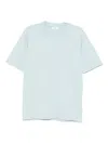 Nn07 Adam 3209 Logo-embroidered Pima Cotton-jersey T-shirt In Blue