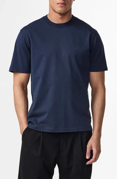 Nn07 Adam Pima Cotton T-shirt In Blue