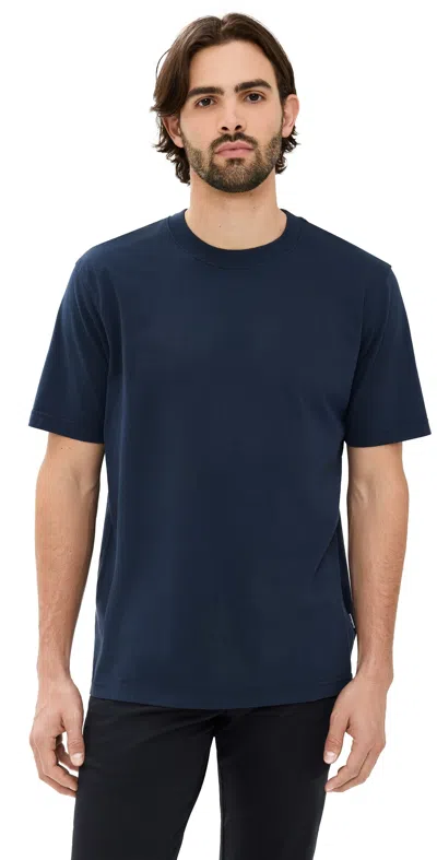 Nn07 Adam Tee Navy Blue