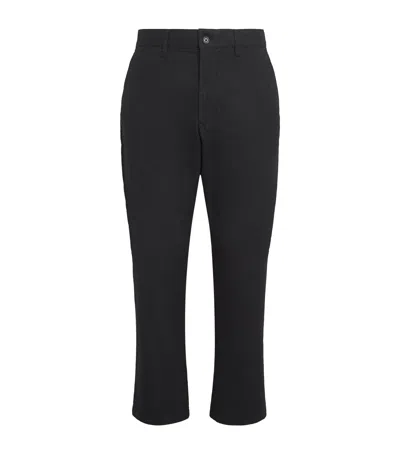 Nn07 Nn.07 Aden Chinos In Black