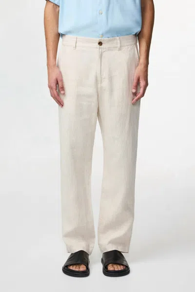 NN07 ADEN REGULAR STRAIGHT LEG PANTS IN OAT