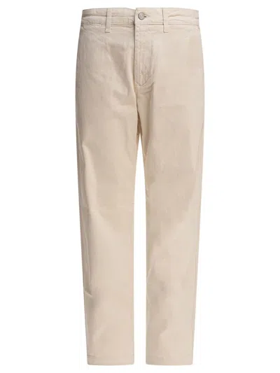 Nn07 Logo-embroidered Straight-leg Pants In Gold