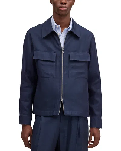 Nn07 Alban Jacket In Blue