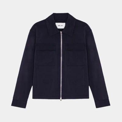 Nn07 Alban Jacket In Blue