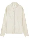 Nn07 Alban 1808 Lenzing™ Ecovero™ And Linen-blend Jacket In Neutrals