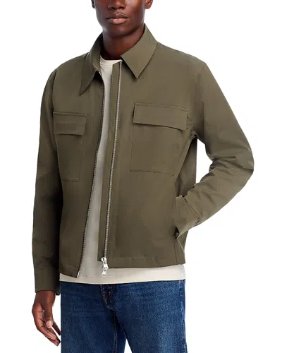 Nn07 Alban Waterproof Jacket In Yellow