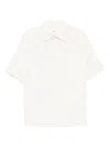 Nn07 All-over Motif Embroidery Shirt In Neutral