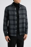 Nn07 Arne Flannel Button-up Shirt