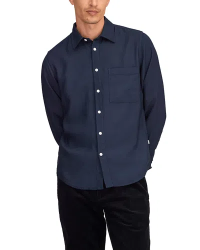 Nn07 Asher 5027 Button Down Shirt In Blue