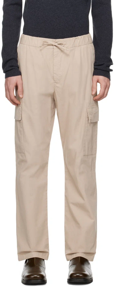 Nn07 Beige Carson 1080 Cargo Pants In Khaki Stone