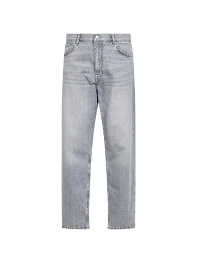 Nn07 Belt Loops Jeans In Gray
