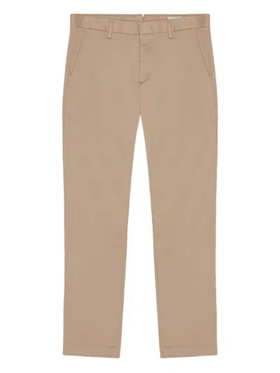 Nn07 Belt-loops Trousers In Neutral