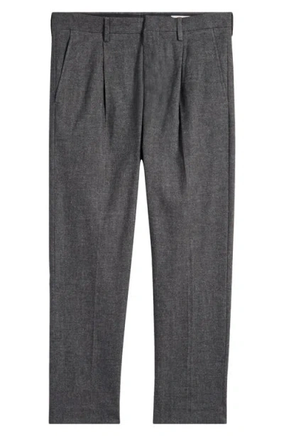 Nn07 Bill 1067 Pleated Dress Pants In Black