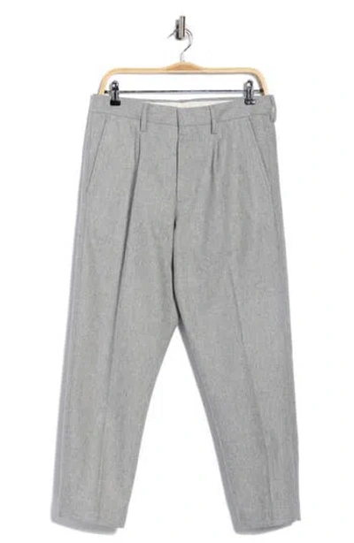 Nn07 Bill Wool Blend Trousers In Gray