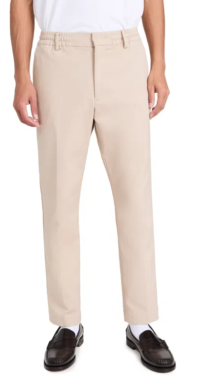 Nn07 Billie Drawstring Trousers White Pepper