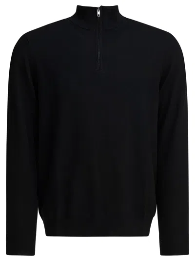 Nn07 Black Merino Wool Knitwear