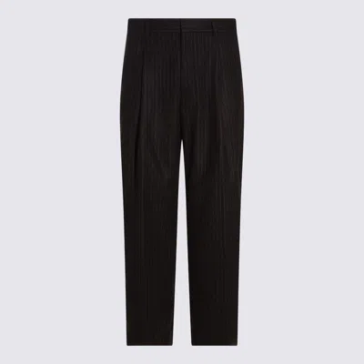 NN07 NN.07 BLACK WOOL PANTS