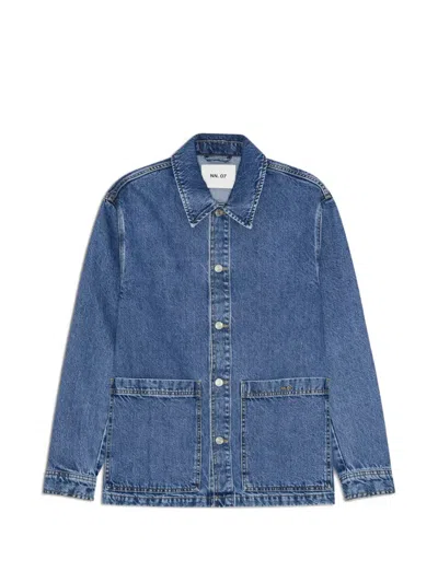 Nn07 Blaze Denim Jacket In Blue
