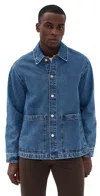 Nn07 Blaze Denim Jacket Medium Washed In Blue
