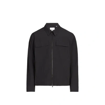 Nn07 Blouson En Coton Mélangé In Blue