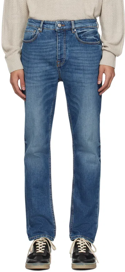 Nn07 Blue Johnny 1839 Jeans In Blue Denim