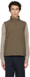Nn07 Brown Verve 8245 Vest In Clay