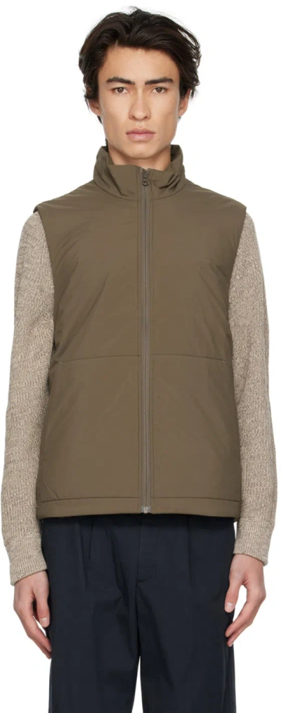 Nn07 Brown Verve 8245 Vest In Clay