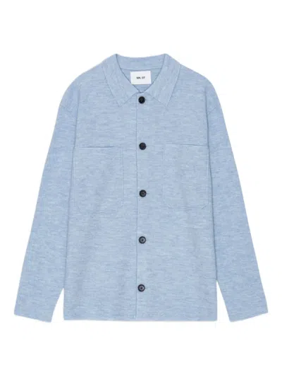 Nn07 Brushed Button-up Cardigan