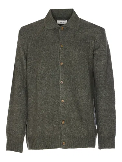 NN07 BUTTON-FRONT V-NECK CARDIGAN