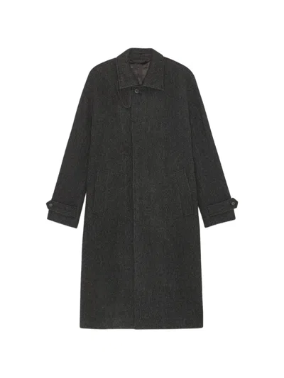 Nn07 Button-up Coat In Gray