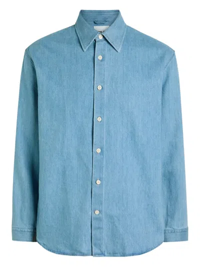 Nn07 Casper Buttoned Shirt In Blue