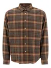 Nn07 Check-pattern Shirt In Brown