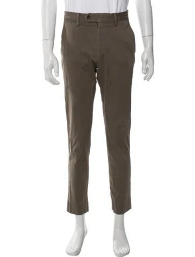 Pre-owned Nn07 Chinos In Green
