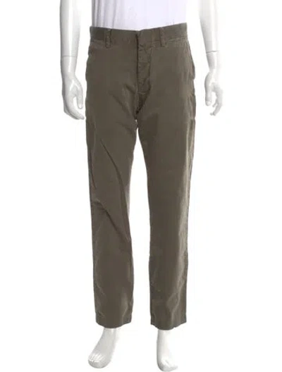 Pre-owned Nn07 Chinos In Green