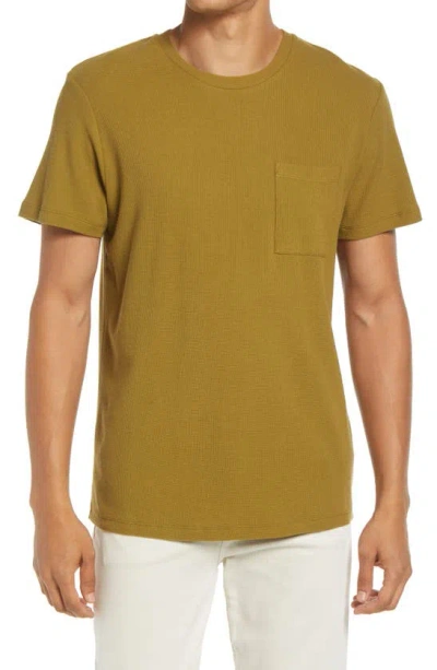 Nn07 Clive 3323 Slim Fit T-shirt In Olive Green2