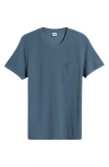 Nn07 Clive 3323 Slim Fit T-shirt In Swedish Blue