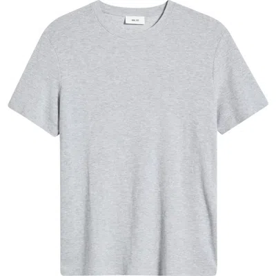 Nn07 Clive Cotton Blend T-shirt In Grey Mel.ange